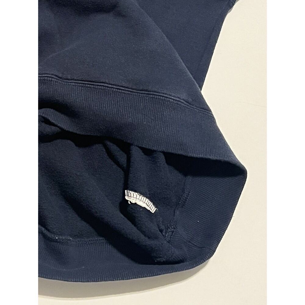 Vans Mens Skateboard Hoodie Sz L Blue White Red CA NY Off The Wall Stripes LRG - Picture 8 of 8